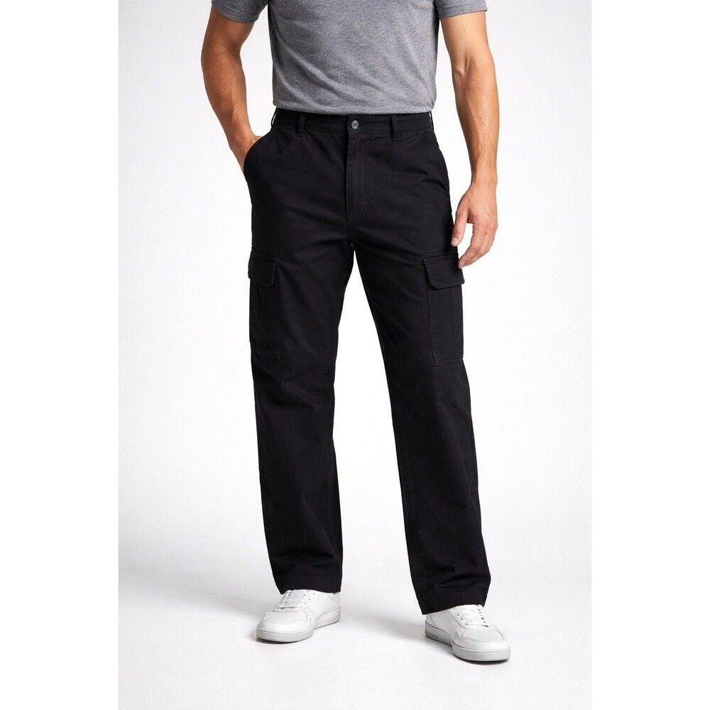 Banana Republic Cargo Pants Mens 38x32 Black Straight Leg Utility Y2K New